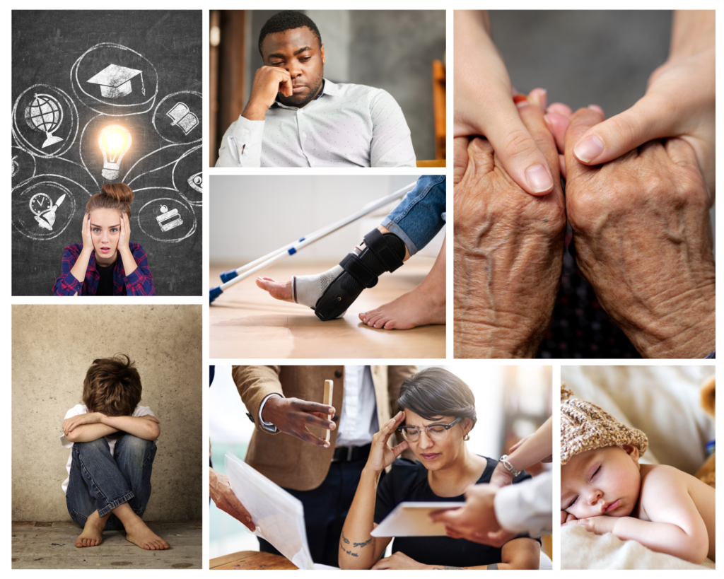 Infographie des publics concernés par les soins énergétiques à Civray, dans la Vienne et départements voisins (Deux-Sèvres, Charente, Charente-Maritime) Possible à distance