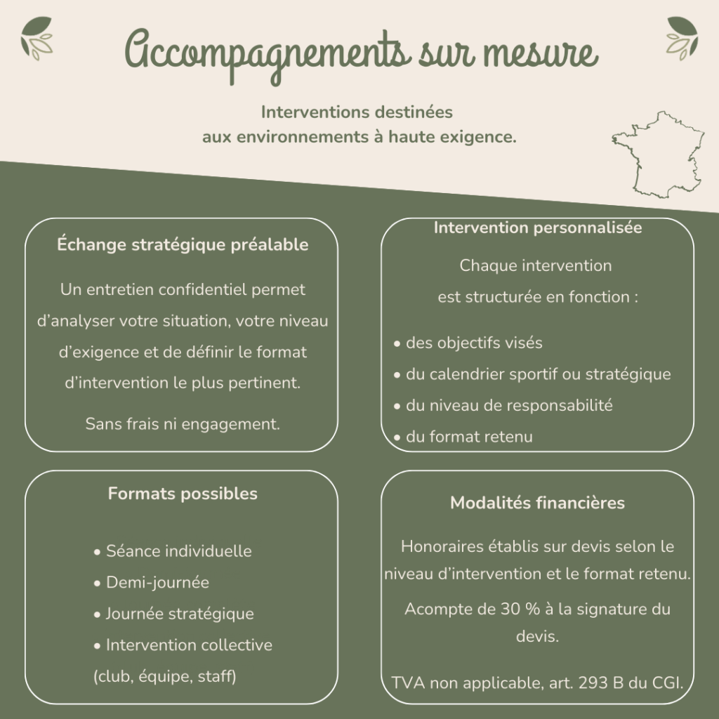 accompagnement mental et énergétique pour sportifs de haut niveau, entrepreneurs et dirigeants